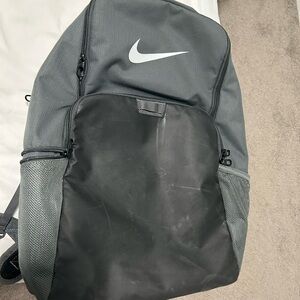 Nike Charcoal and Black Men's Backpack